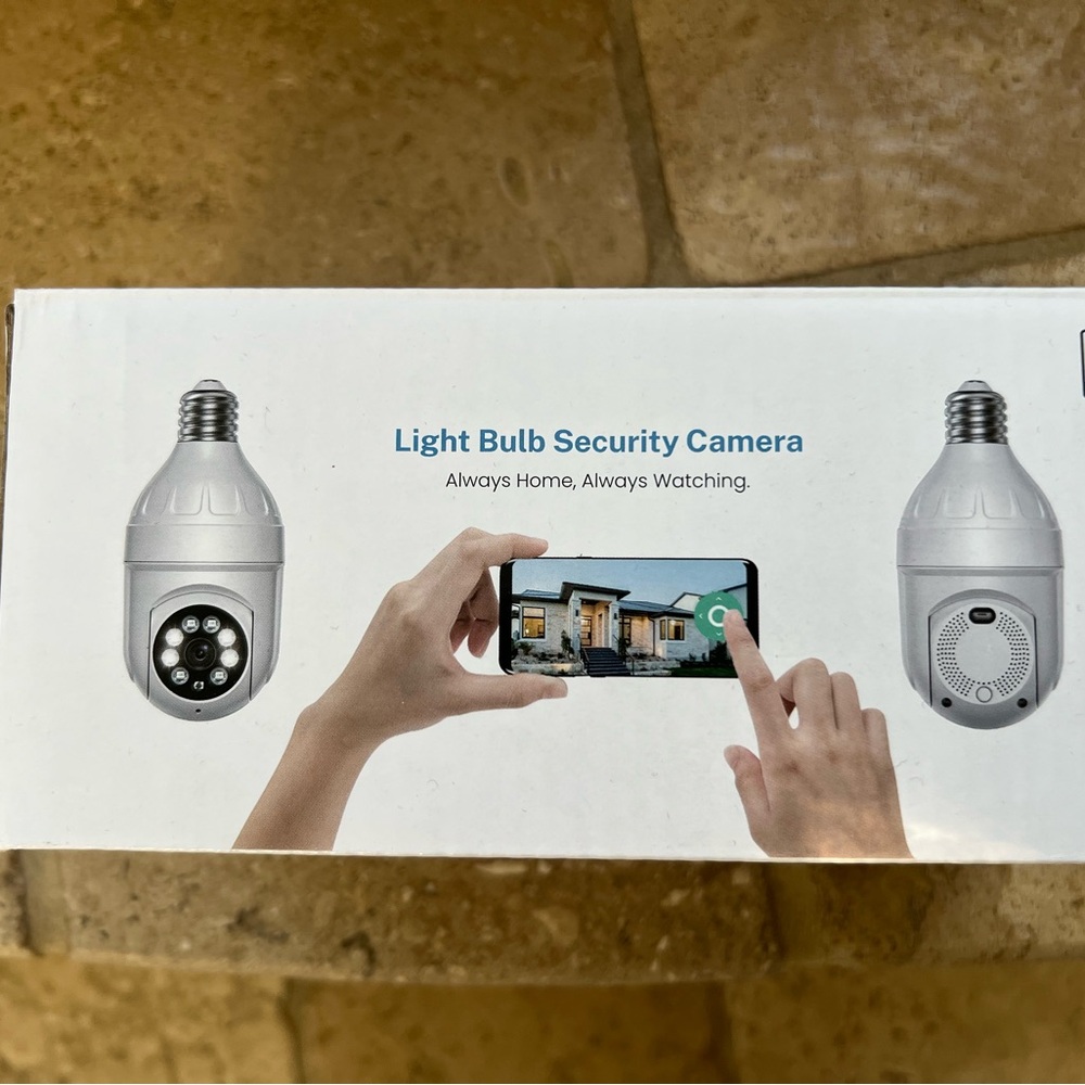 Light Bulb Security Camera